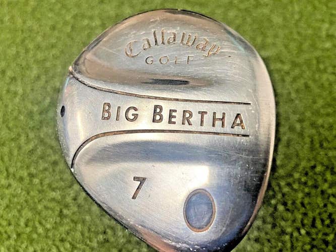 Callaway Big Bertha 7 Wood / RH / Stiff Steel ~41" / Good Original Grip / mm5715