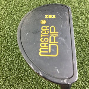 MG Master Grip ZB2 Half Mallet Putter / RH ~35.75" Steel / Nice Grip / gw5857