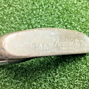 Acushnet Bullseye 34A LA FEMME Reuter Jr Putter  RH ~33.75" Fluted Steel /mm6465