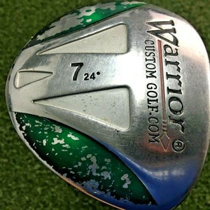 Warrior Custom Golf 7 Wood 24*  /  RH  / Regular Graphite ~41" / mm4946