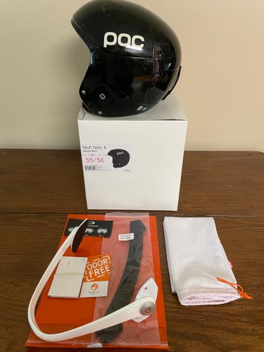 Used Unisex Medium POC Skull Orbic X Helmet FIS Legal
