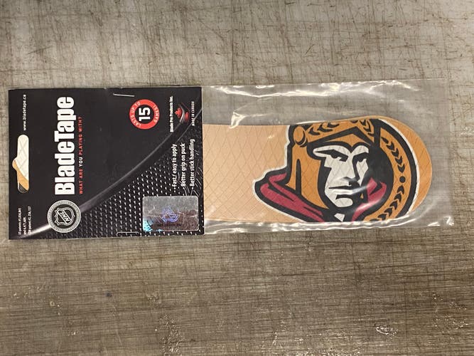 BladeTape Rubber Hockey Stick Tape - Player - Ottawa Senators 3010BT