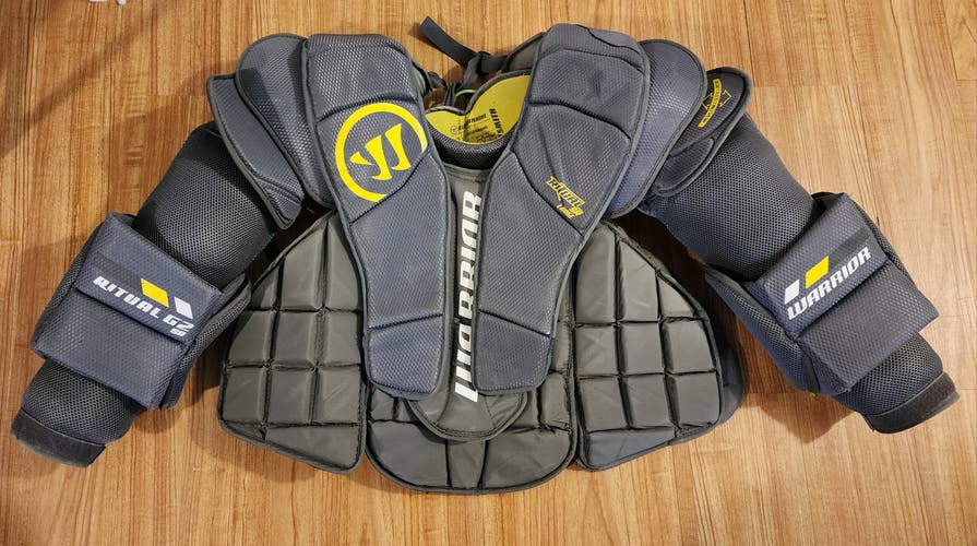 Used Large Warrior Ritual G2 Goalie Chest Protector