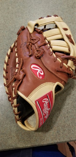Used Rawlings Left Hand Throw First Base Gold Glove Elite Baseball Glove 13"