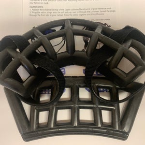 Con-CUSHION Mask Enhancer Black - Helps Prevent Concussions