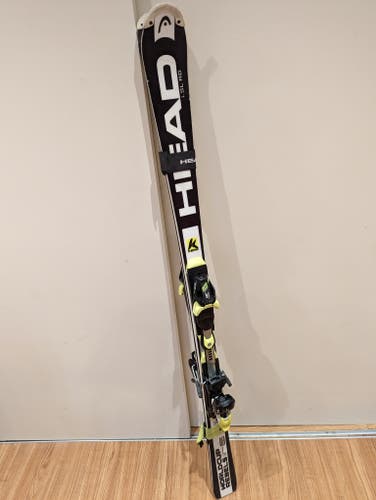Head i.SL RD 165 factory race stock slalom skis - with Freeflex EVO 14 bindings