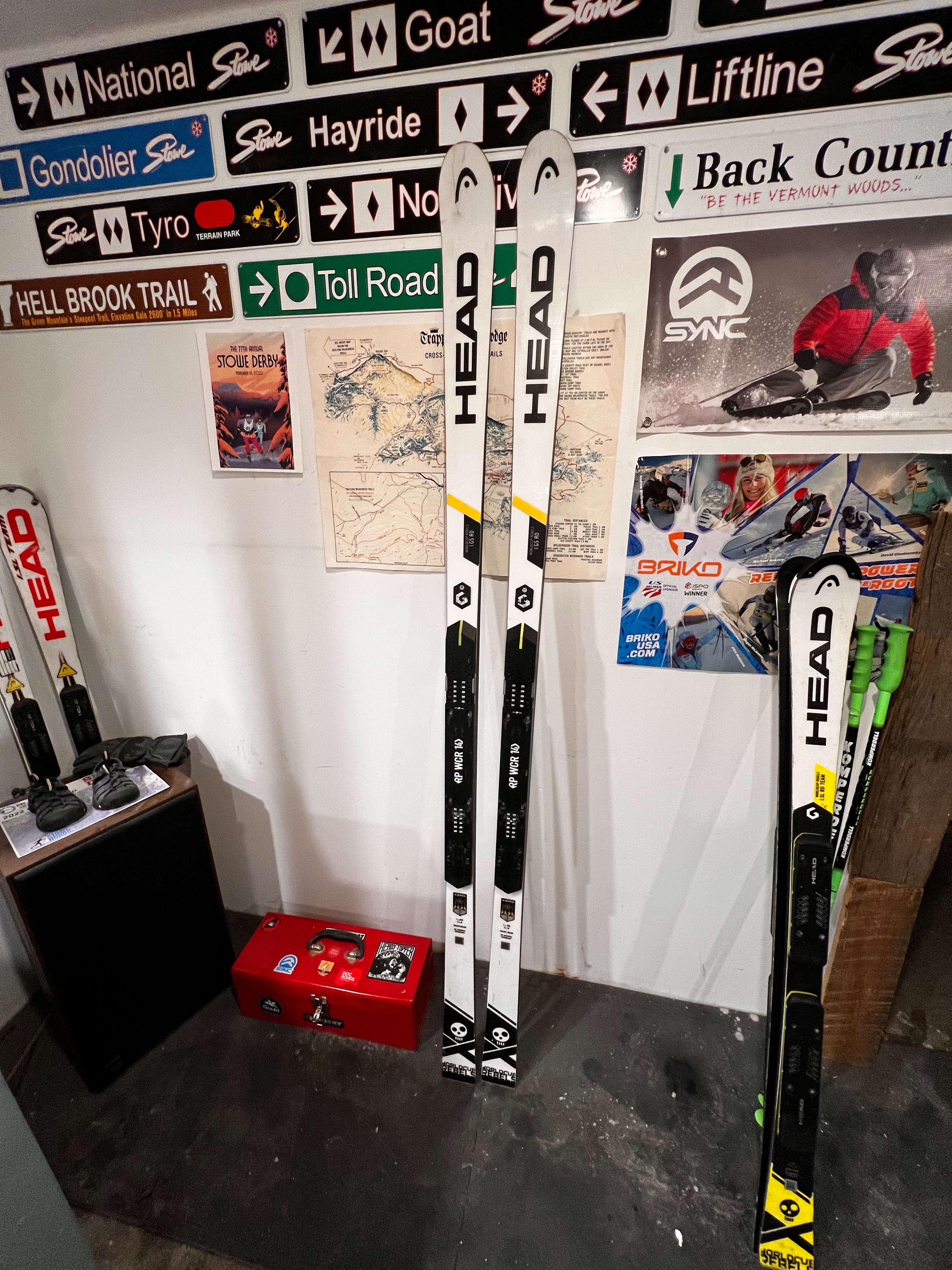 Used Men's HEAD 193 cm Racing WC Rebels e-GS RD FIS Skis Priced