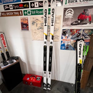 Used Men's HEAD 193 cm Racing WC Rebels e-GS RD FIS Skis Priced Without Bindings