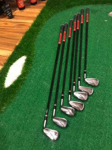 TayorMade 2021 P770 Forged 5-AW Iron Set Kbs Pvd 105 Lite Stiff