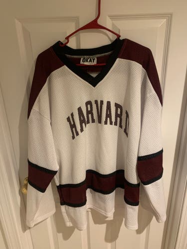 Old School Harvard Hockey Jersey