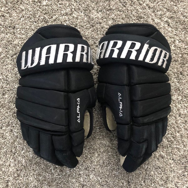 Warrior Pro Stock Alpha QX Hockey Gloves 13” Black