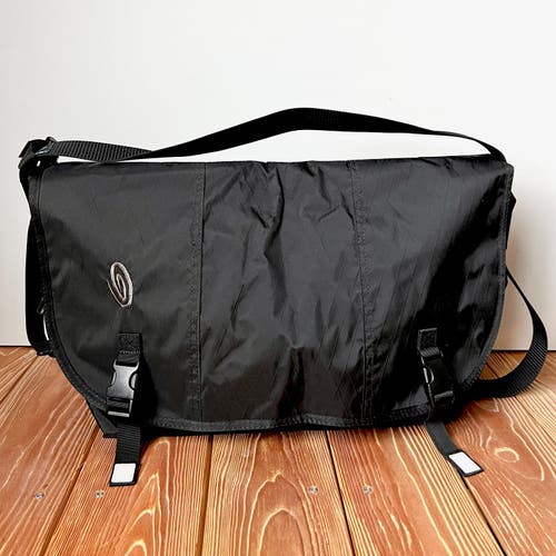 Timbuk2 Pro Series Classic Messenger Ballistic Nylon Cross Body Bag Large Black