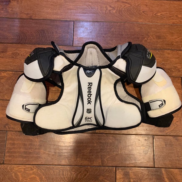 Reebok/Jofa 6K Pro Stock Shoulder Pads w CCM Tacks Caps Med - USA SHIPPING ONLY - Read Description