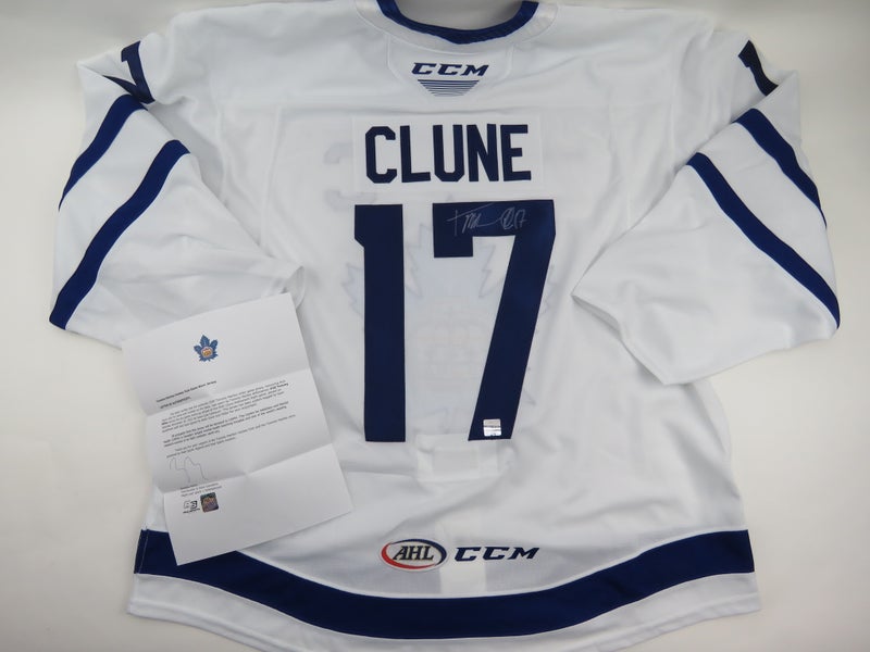 Rich Clune / Tommy Miller Signed Toronto Marlies AHL Pro Stock