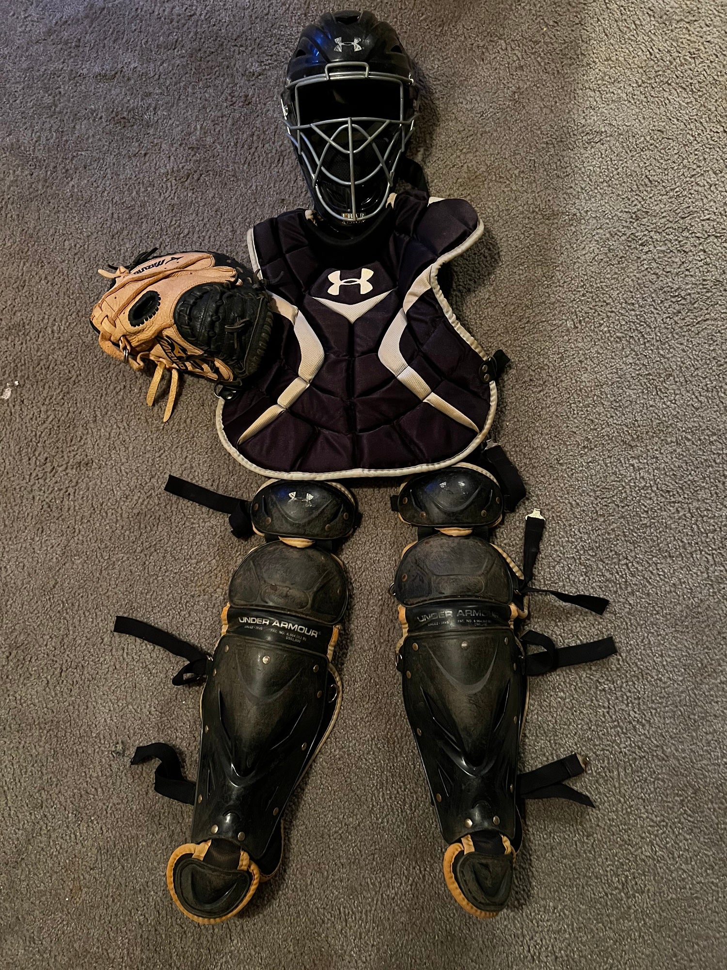  PHINIX Catcher Chest Protector and Leg Guards