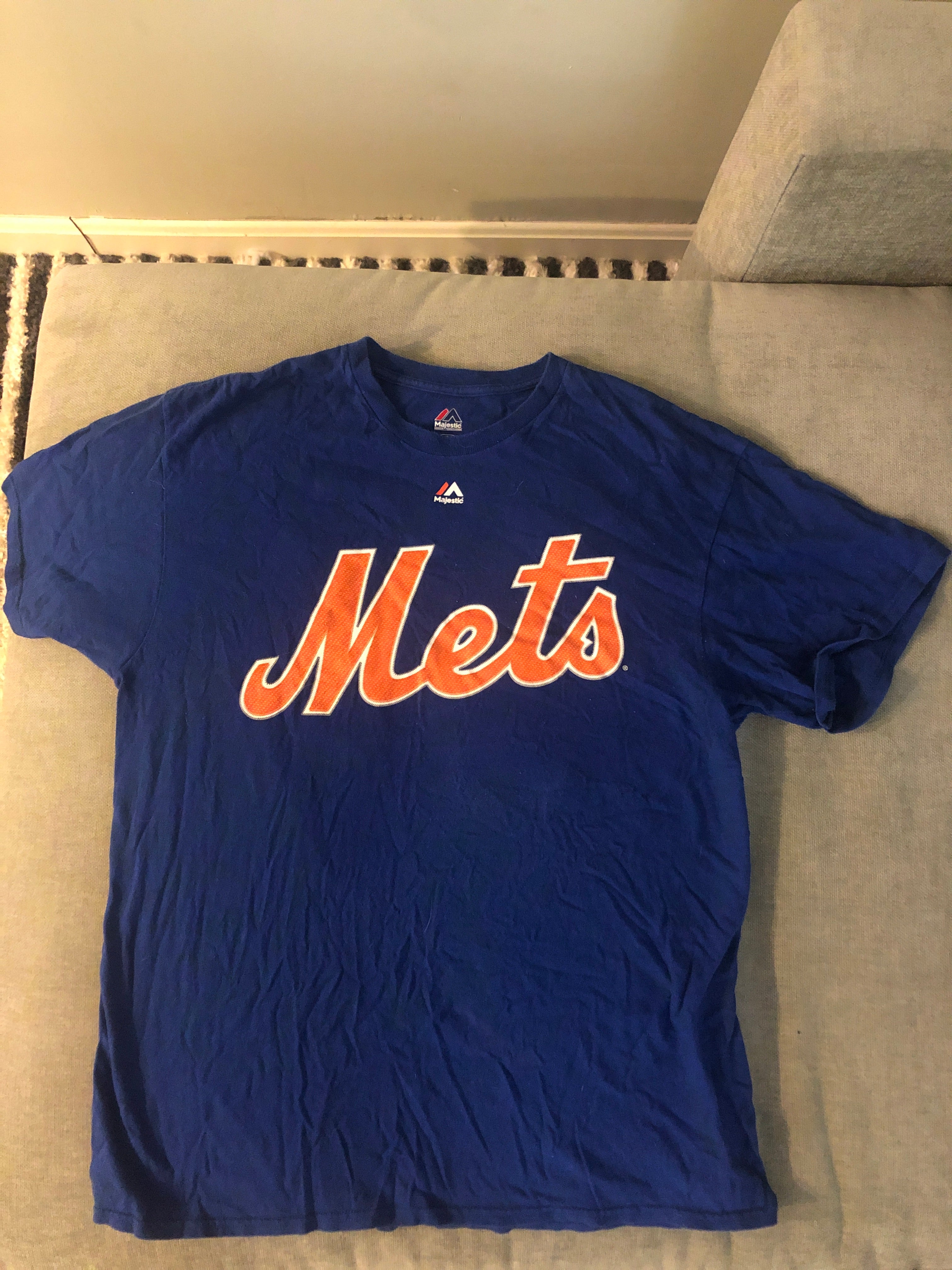Majestic, Shirts, Vintage Mets Tshirt