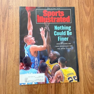 North Carolina Tar Heels NCAA BASKETBALL 1993 Sports Illustrated Magazine!
