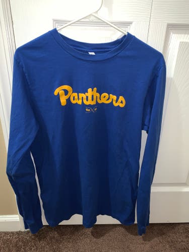 Blue Pitt Panthers Long Sleeve Shirt