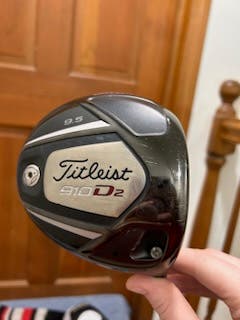 Used Men's Titleist Right Handed 910D2 Driver Extra Stiff Flex 9.5 Loft