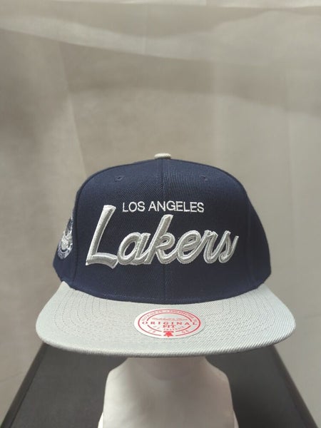 NWS Los Angeles Lakers NBA Draft Mitchell & Ness Pro Crown Snapback Hat