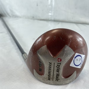 Used Taylormade Titanium Bubble Regular Flex Graphite Shaft Golf Driver 45"