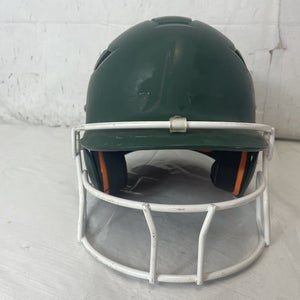 Used Schutt Air 4.2 324200 Osfm Jr Softball Batting Helmet W Mask