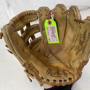 Used Rawlings Gold Glove Pro 1000 Hs 11 3 4" Leather Baseball Fielders Glove