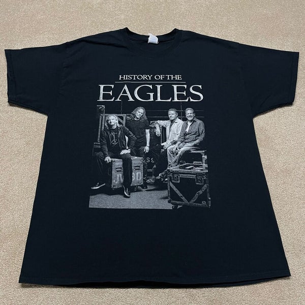 Eagles Rock Band T Shirt Men XL Adult Music Tour History Retro