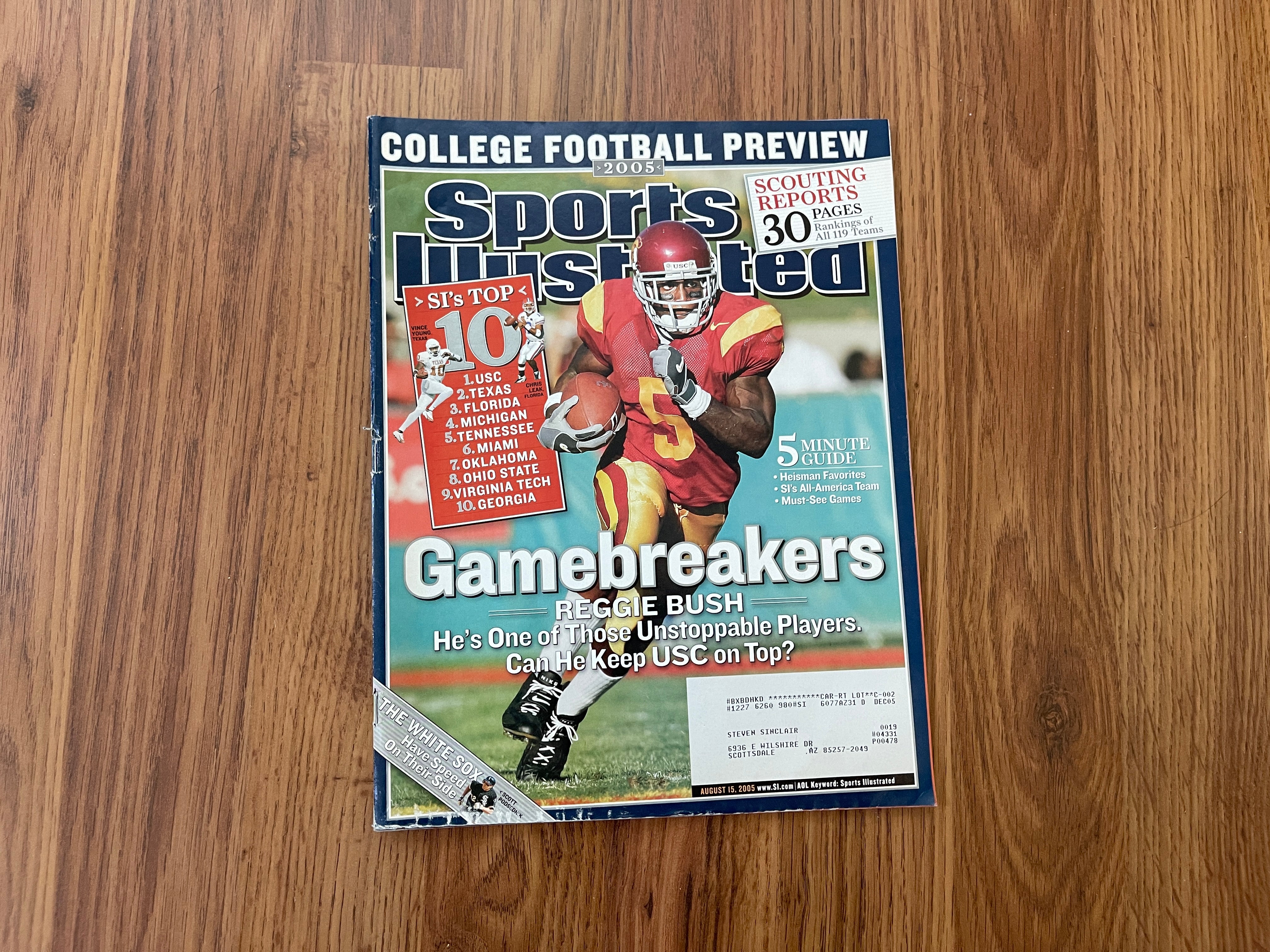 Deion Sanders Autographed 5/26/1997 Sports Illustrated Magazine