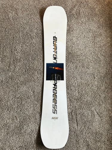 Used  2022 Burton Without Bindings Medium Flex True Twin Process Flying V Snowboard