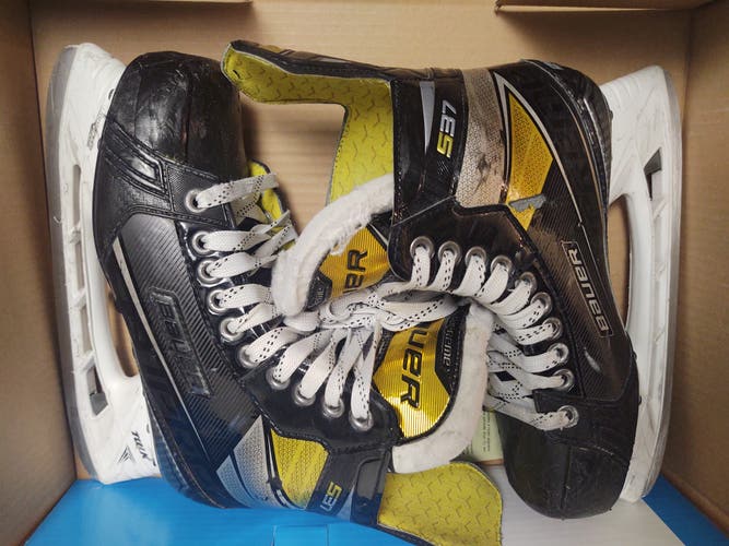 Used Bauer Supreme S37 Hockey Skates Extra Wide Width Size 6
