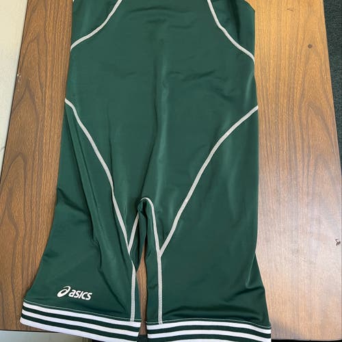 New Asics Wrestling Snap Down Singlet -- Mens Large