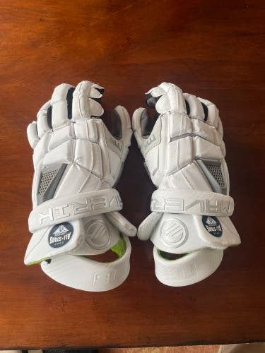 Used ONCE Player's Maverik 13" M5 Lacrosse Gloves