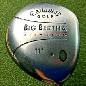Callaway Big Bertha Ti Driver 11* /  RH  / RCH 65w Regular Graphite / HC /mm6498