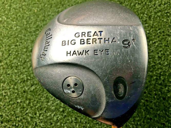 Callaway Great Big Bertha Hawk Eye Driver 9* /  RH / 55g Stiff Graphite / mm6556