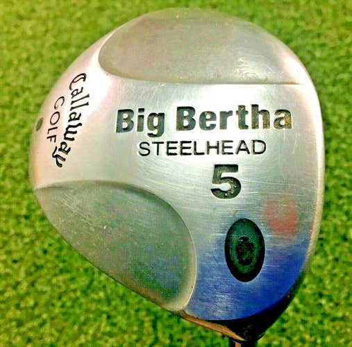 Callaway Big Bertha Steelhead 5 Wood RH RCH99 Senior Graphite / New Grip /mm4847