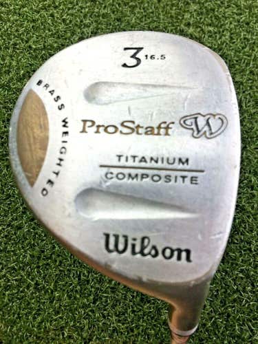 Wilson ProStaff 3 Wood 16.5* / RH ~40.75" / Ladies Graphite / Nice Grip / gw3163