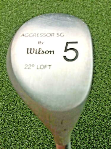Wilson Aggressor SG 5 Wood 22* / RH / Regular Steel ~41.5" / Nice Grip / gw3985