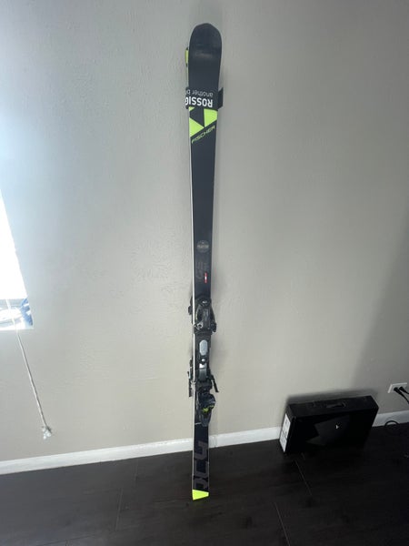 Like New Unisex 2021 Fischer 183 cm Racing RC4 World Cup GS Skis With Bindings Max Din 17