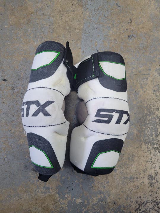 Used Stx Cell 100 Md Lacrosse Arm Pads And Guards