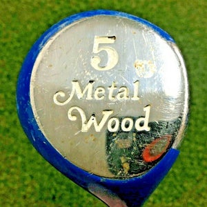 Blue 5 Metal Wood  RH Ladies Steel ~39.5" / New Grip / Nice Vintage Club /mm4944