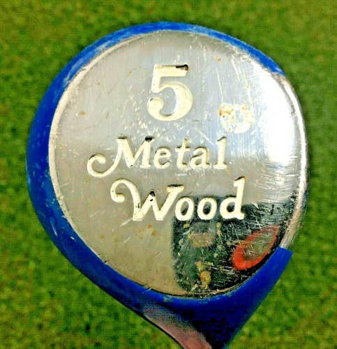 Blue 5 Metal Wood  RH Ladies Steel ~39.5" / New Grip / Nice Vintage Club /mm4944