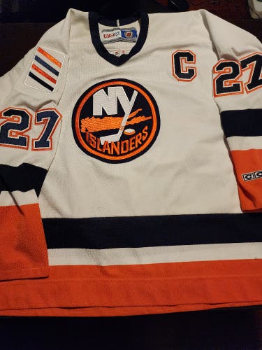 Mike Peca New York Islanders Used CCM  XXL Jersey "C"