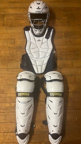 New All-Star AFx Fastpitch Softball Medium Catcher's Set
