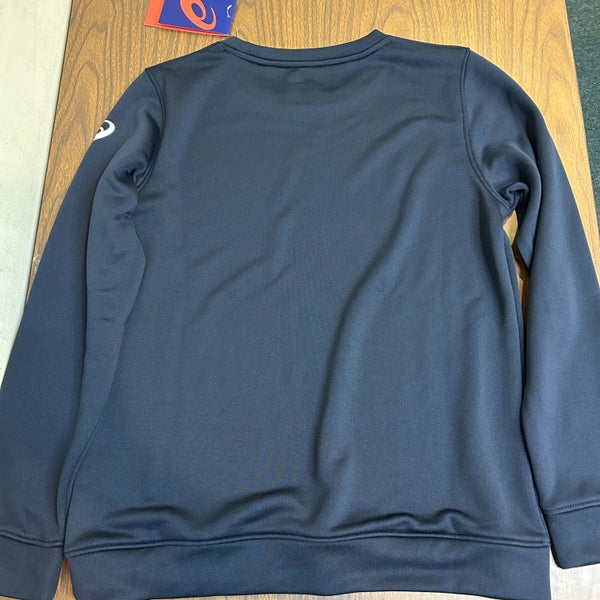 New Asics Youth French Terry Crewneck Youth Large SidelineSwap