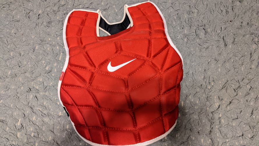 Used Nike vapor Catcher's Chest Protector