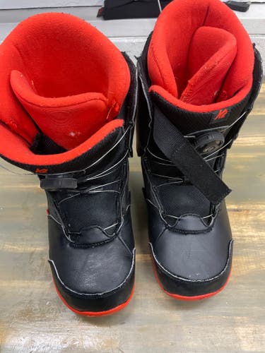 Men's Used Size 6.0 (Women's 7.0) K2 Vandal Snowboard Boots Soft Flex All Mountain