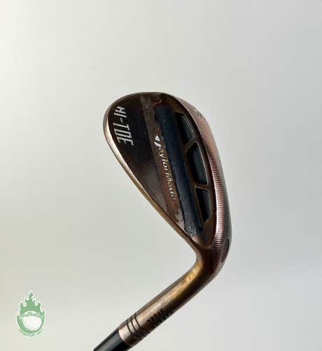 Used Right Handed TaylorMade Hi-Toe Wedge 60*-10 Wedge Flex Steel Golf Club