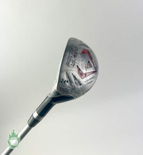 New LH Founders Club Power Cleek 24* Hybrid Regular Flex Graphite Golf Club