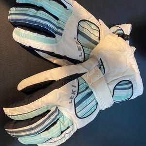 Leki Stripes Gloves - Size 7.5 - Like New
